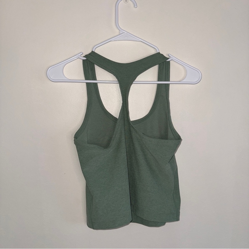 Barre3 Teal Marble Racerback Tank and Leggings SET - Picture 3 of 10